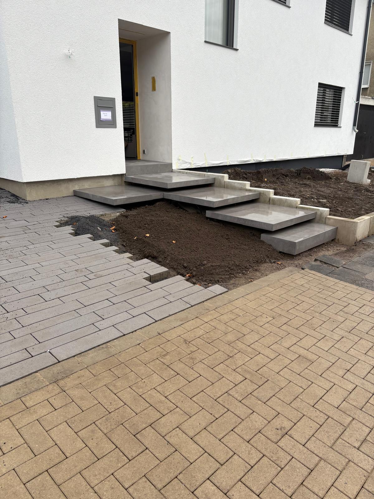 Pflasterarbeiten Projekt 2 im Ruhrgebiet